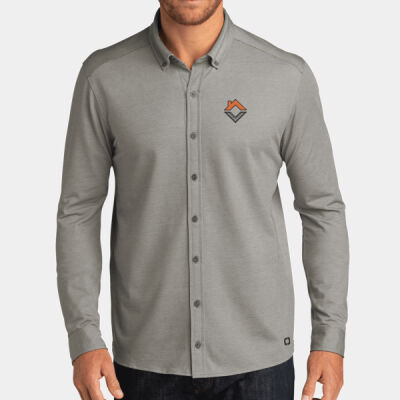 VCT Embroidered  - Code Stretch Long Sleeve Button Up Thumbnail