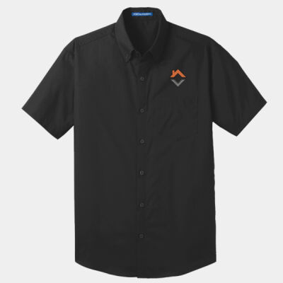 VCT Embroidered  - Short Sleeve Carefree Poplin Shirt Thumbnail