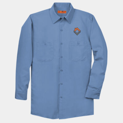 VCT Embroidered  - Long Size, Long Sleeve Industrial Work Shirt Thumbnail