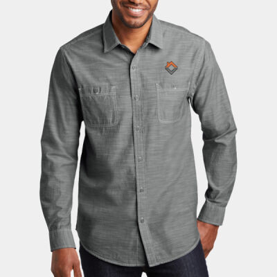 VCT Embroidered  - Slub Chambray Shirt Thumbnail