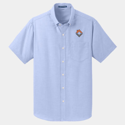 VCT Embroidered  - Short Sleeve SuperPro ™ Oxford Shirt Thumbnail
