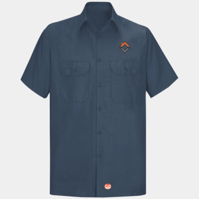 VCT Embroidered  - Short Sleeve Solid Ripstop Shirt Thumbnail