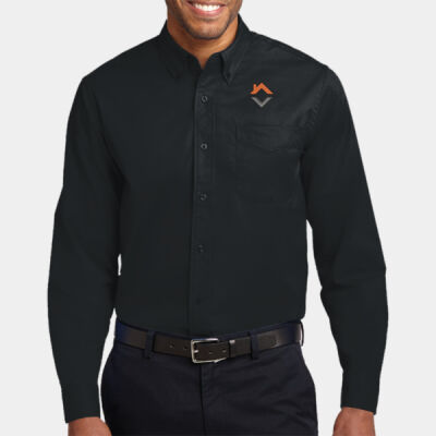 VCT Embroidered  - Extended Size Long Sleeve Easy Care Shirt Thumbnail