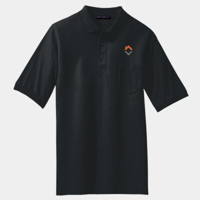 VCT Embroidered  - Tall Silk Touch&#153; Polo with Pocket Thumbnail