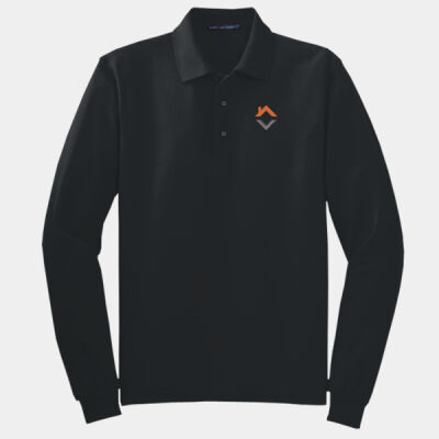 VCT Embroidered  - Tall Silk Touch™ Long Sleeve Polo Thumbnail