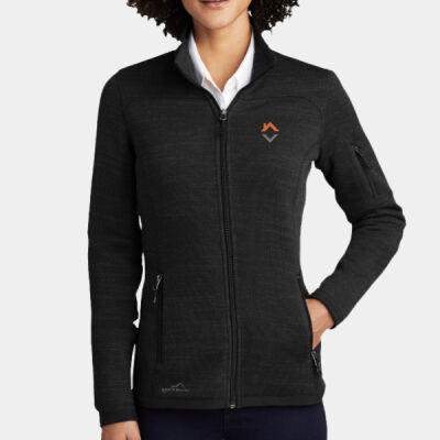 VCT Embroidered  - Ladies Sweater Fleece Full Zip Thumbnail