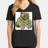 Ladies Core Cotton V-Neck Tee Thumbnail