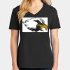 Ladies Core Cotton V-Neck Tee Thumbnail
