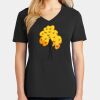 Ladies Core Cotton V-Neck Tee Thumbnail