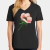Ladies Core Cotton V-Neck Tee Thumbnail