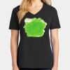 Ladies Core Cotton V-Neck Tee Thumbnail