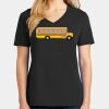 Ladies Core Cotton V-Neck Tee Thumbnail