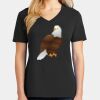 Ladies Core Cotton V-Neck Tee Thumbnail