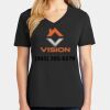 Ladies Core Cotton V-Neck Tee Thumbnail