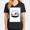 Ladies Core Cotton V-Neck Tee Thumbnail
